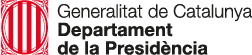 Logotip de la Generalitat de Catalunya - Departament de la Presidència